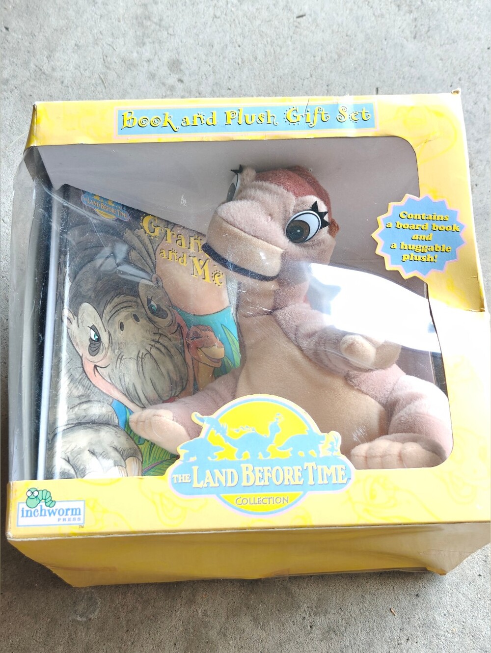 The Land Before Time Collection Book And Plush Gift Set Dinosaur Plush NIB